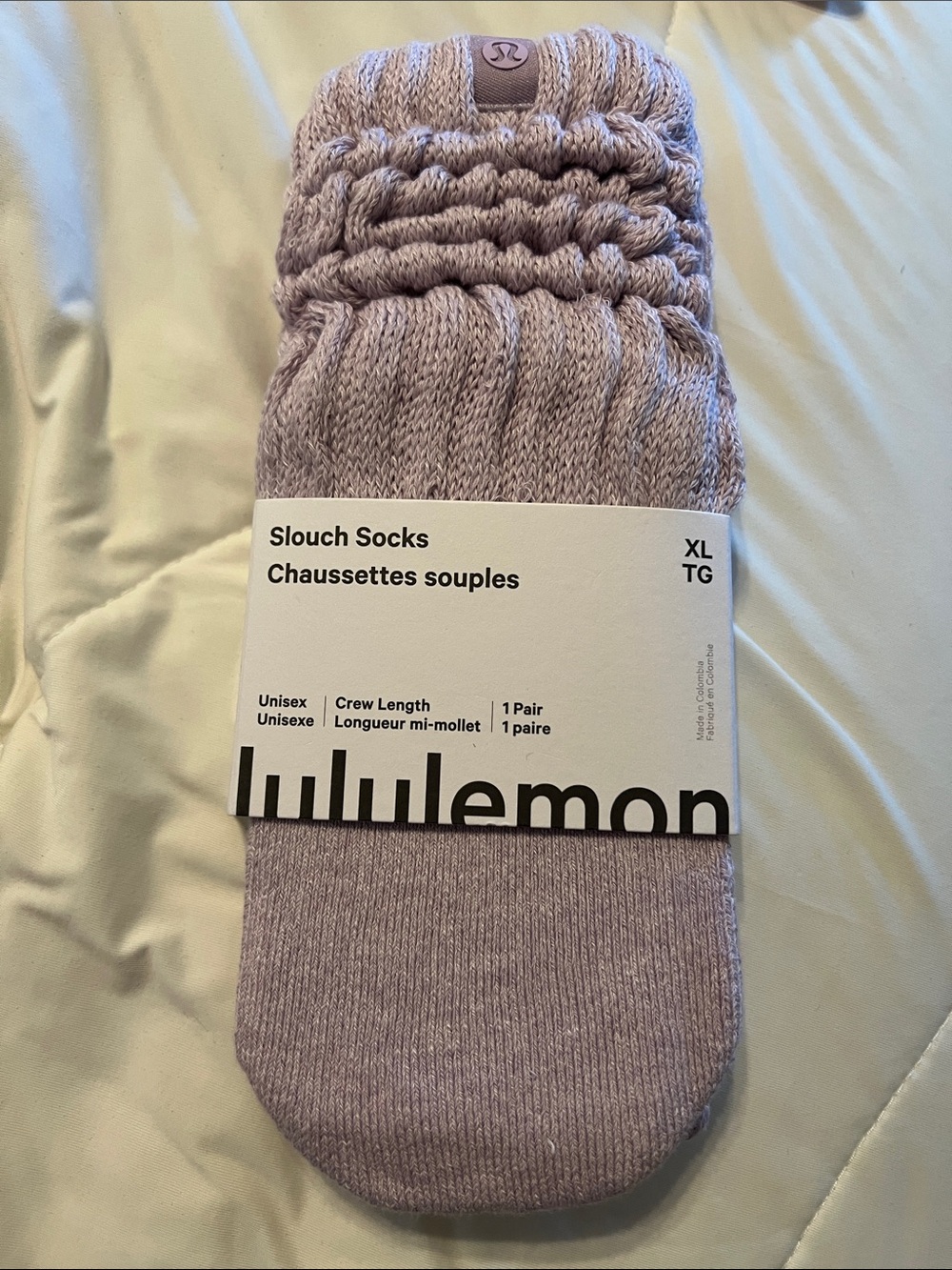 Slouch Crew Socks - Unisex